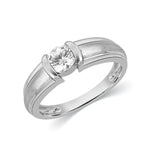 Load image into Gallery viewer, Designer Solitaire Platinum Engagement Ring for Men JL PT 316
