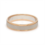 Load image into Gallery viewer, Designer Unisex Platinum &amp; Rose Gold Couple Rings JL PT 1121
