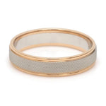 Load image into Gallery viewer, Designer Unisex Platinum &amp; Rose Gold Couple Rings JL PT 1121
