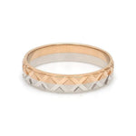 Load image into Gallery viewer, Designer Unisex Platinum &amp; Rose Gold Couple Rings JL PT 1122
