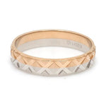 Load image into Gallery viewer, Designer Unisex Platinum &amp; Rose Gold Couple Rings JL PT 1122
