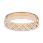 Load image into Gallery viewer, Designer Unisex Platinum &amp; Rose Gold Couple Rings JL PT 1122

