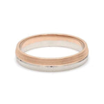 Load image into Gallery viewer, Designer Unisex Platinum &amp; Rose Gold Couple Rings JL PT 1150

