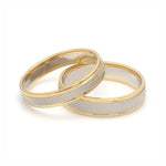 Load image into Gallery viewer, Designer Unisex Platinum &amp; Yellow Gold Couple Rings JL PT 1121-A
