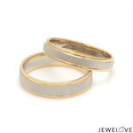 Load image into Gallery viewer, Designer Unisex Platinum &amp; Yellow Gold Couple Rings JL PT 1121-A
