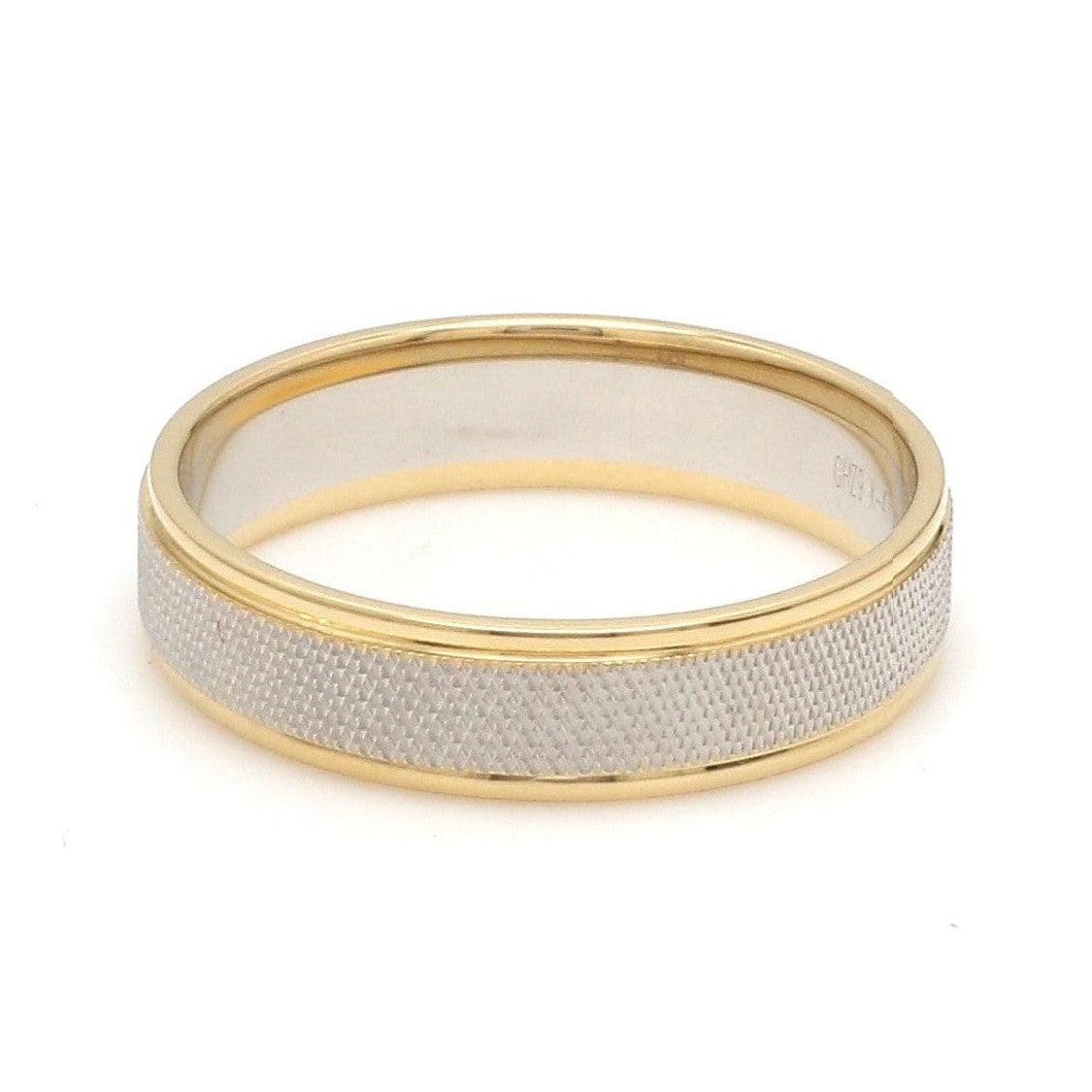 Designer Unisex Platinum & Yellow Gold Couple Rings JL PT 1121-A