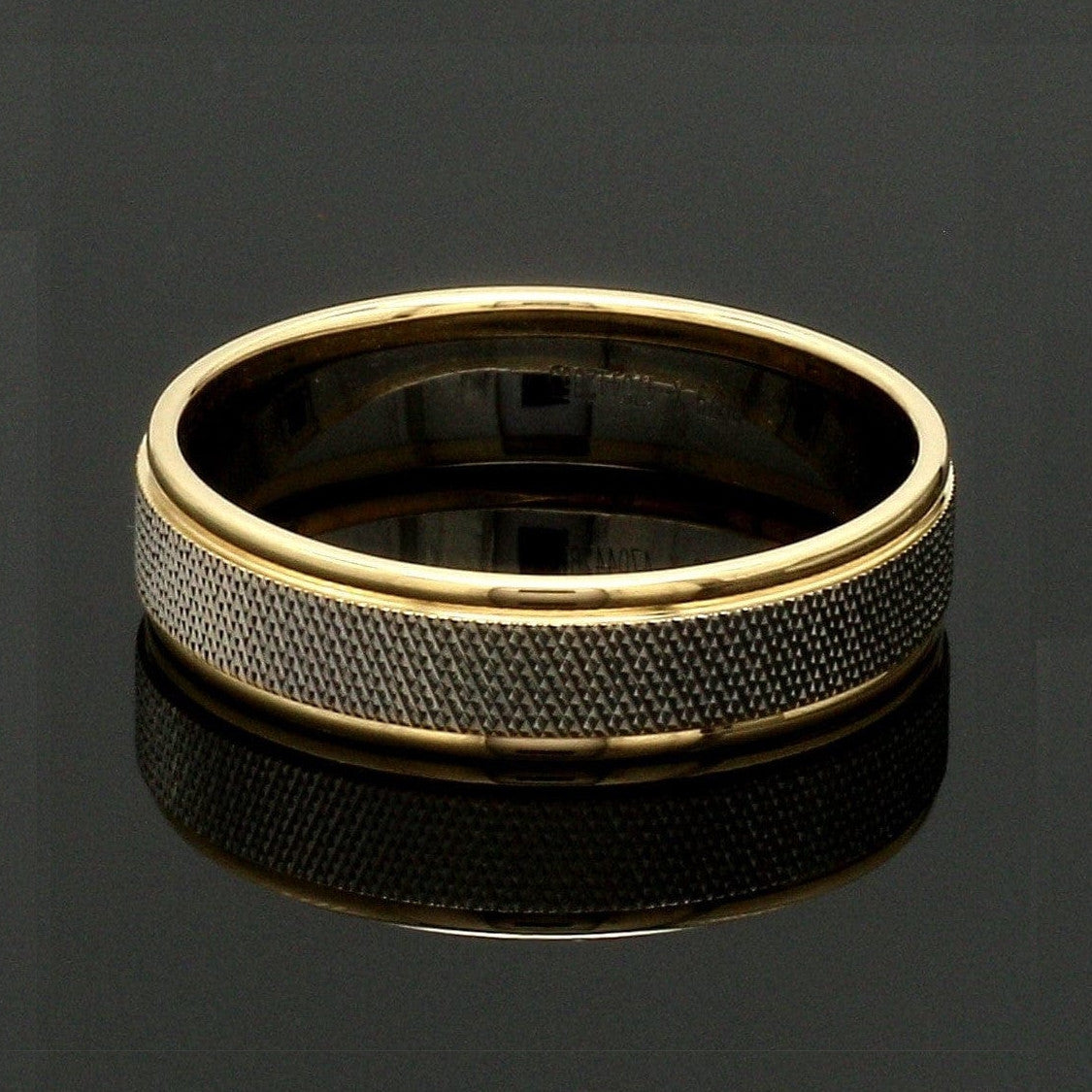 Designer Unisex Platinum & Yellow Gold Couple Rings JL PT 1121-A