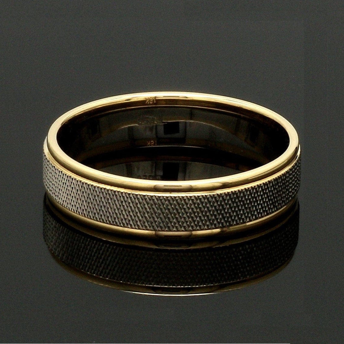 Designer Unisex Platinum & Yellow Gold Couple Rings JL PT 1121-A