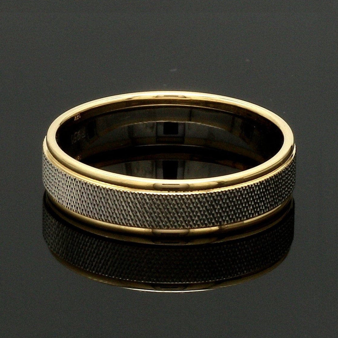 Designer Unisex Platinum & Yellow Gold Couple Rings JL PT 1121-A