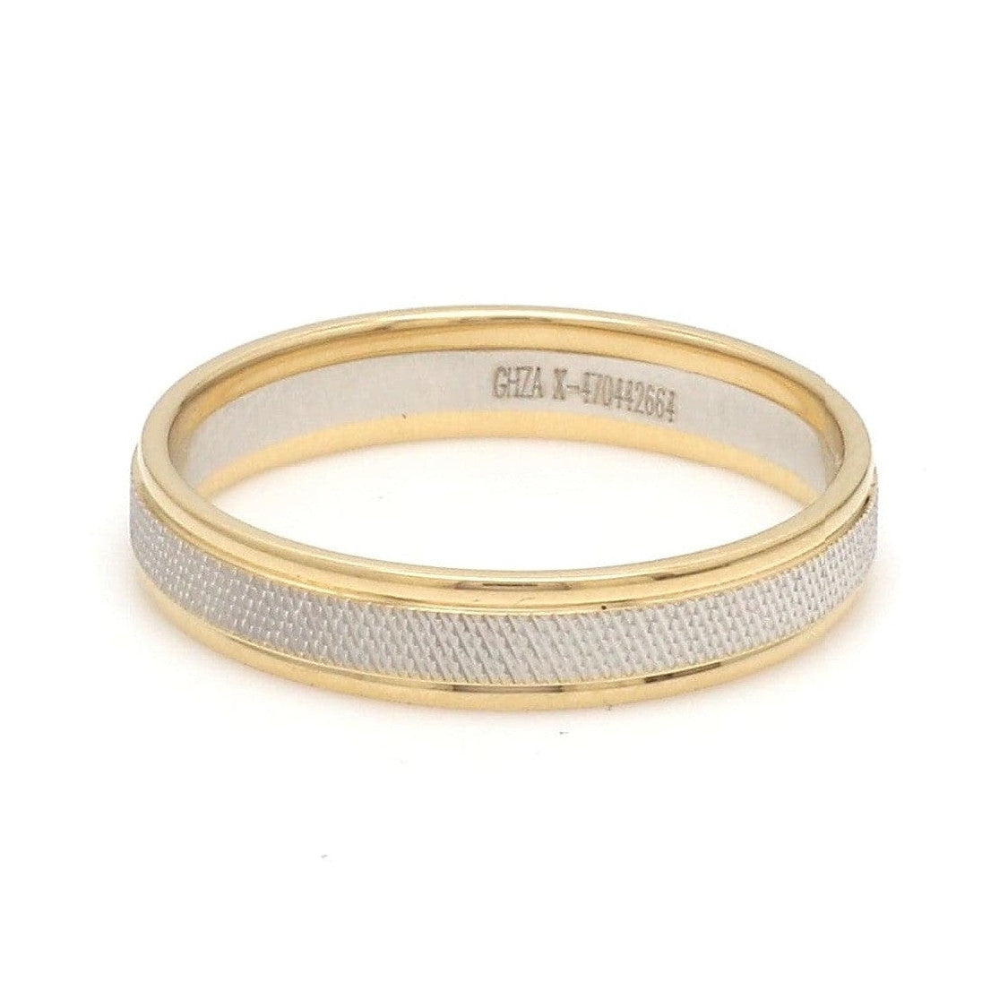 Designer Unisex Platinum & Yellow Gold Couple Rings JL PT 1121-A