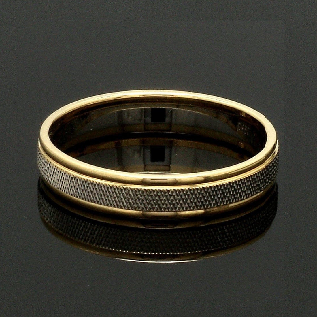 Designer Unisex Platinum & Yellow Gold Couple Rings JL PT 1121-A