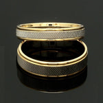 Load image into Gallery viewer, Designer Unisex Platinum &amp; Yellow Gold Couple Rings JL PT 1121-A
