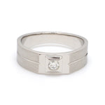 Load image into Gallery viewer, Diamond Platinum Ring for Men JL PT 1110
