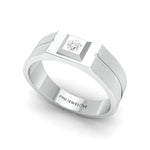 Load image into Gallery viewer, Diamond Platinum Ring for Men JL PT 1110
