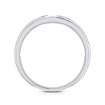 Load image into Gallery viewer, Elegant Platinum Love Bands with Matte Finish JL PT 529
