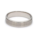 Load image into Gallery viewer, Elegant Platinum Love Bands with Matte Finish JL PT 529
