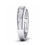 Load image into Gallery viewer, Elegant Platinum Wedding Band for Men  JL PT 5875
