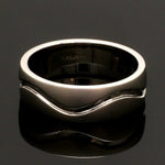 Load image into Gallery viewer, Elegant Platinum Wedding Bands JL PT 130
