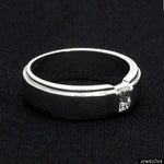 Load image into Gallery viewer, Emerald Cut Diamond Platinum Hi-Polish Ring for Men JL PT 1239
