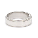 Load image into Gallery viewer, Emerald Cut Diamond Platinum Hi-Polish Ring for Men JL PT 1239
