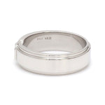 Load image into Gallery viewer, Emerald Cut Diamond Platinum Hi-Polish Ring for Men JL PT 1239
