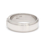 Load image into Gallery viewer, Emerald Cut Diamond Platinum Hi-Polish Ring for Men JL PT 1239
