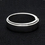 Load image into Gallery viewer, Emerald Cut Diamond Platinum Hi-Polish Ring for Men JL PT 1239

