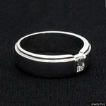 Load image into Gallery viewer, Emerald Cut Diamond Platinum Hi-Polish Ring for Men JL PT 1239
