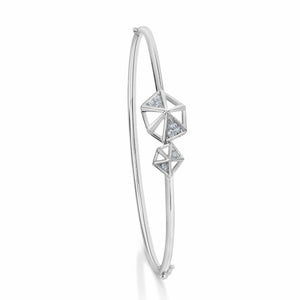 Evara Platinum Diamond Bangle JL PTB 779