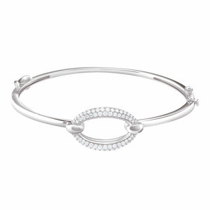 Evara Platinum Diamond Bracelet for Women JL PTB 795