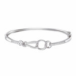 Load image into Gallery viewer, Evara Platinum Diamond Bracelet for Women JL PTB 798
