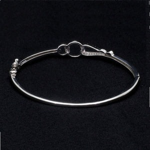 Evara Platinum Diamond Bracelet for Women JL PTB 798