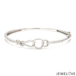 Load image into Gallery viewer, Evara Platinum Diamond Bracelet for Women JL PTB 798
