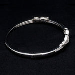Load image into Gallery viewer, Evara Platinum Diamond Bracelet for Women JL PTB 798
