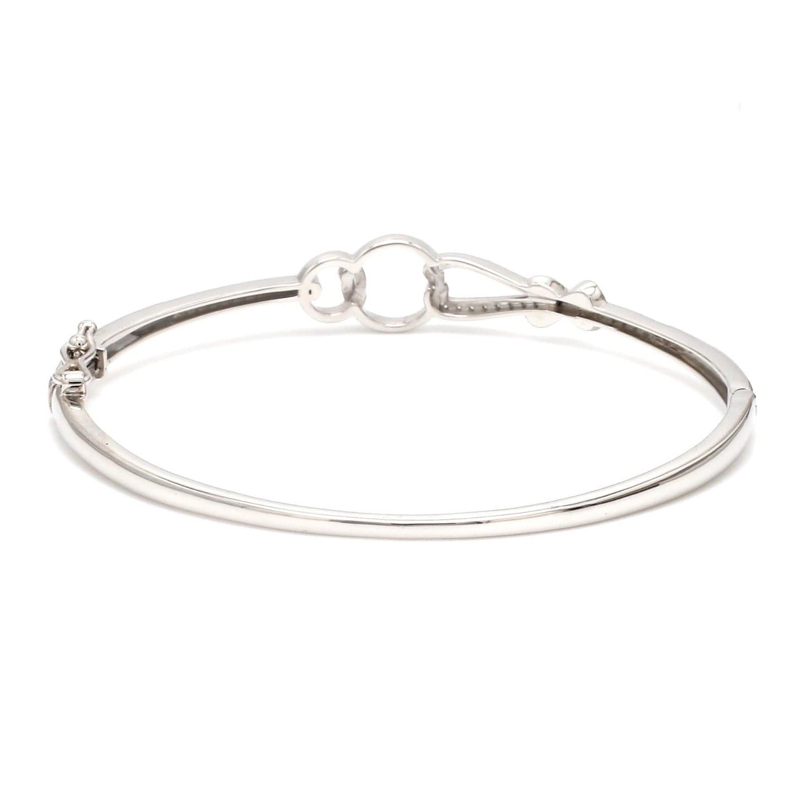 Evara Platinum Diamond Bracelet for Women JL PTB 798