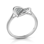 Load image into Gallery viewer, Evara Platinum Diamond Ring for Women JL PT 1352
