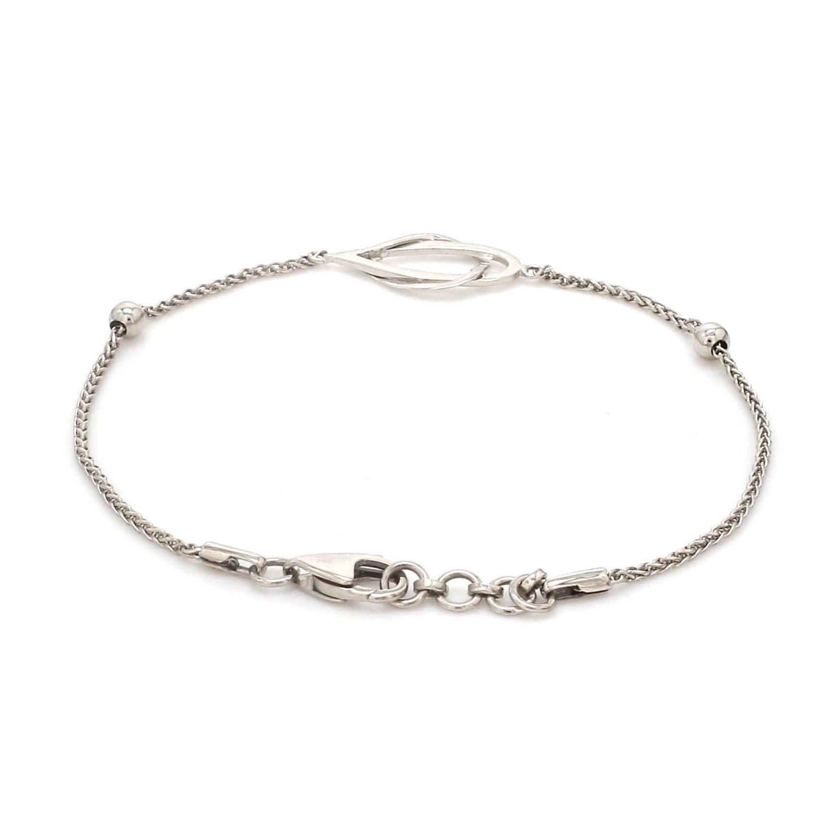 Evara Platinum Light Weight Bracelet for Women JL PTB 830-PT