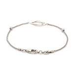 Load image into Gallery viewer, Evara Platinum Light Weight Bracelet for Women JL PTB 830-PT
