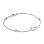 Load image into Gallery viewer, Evara Platinum Light Weight Bracelet for Women JL PTB 830-PT
