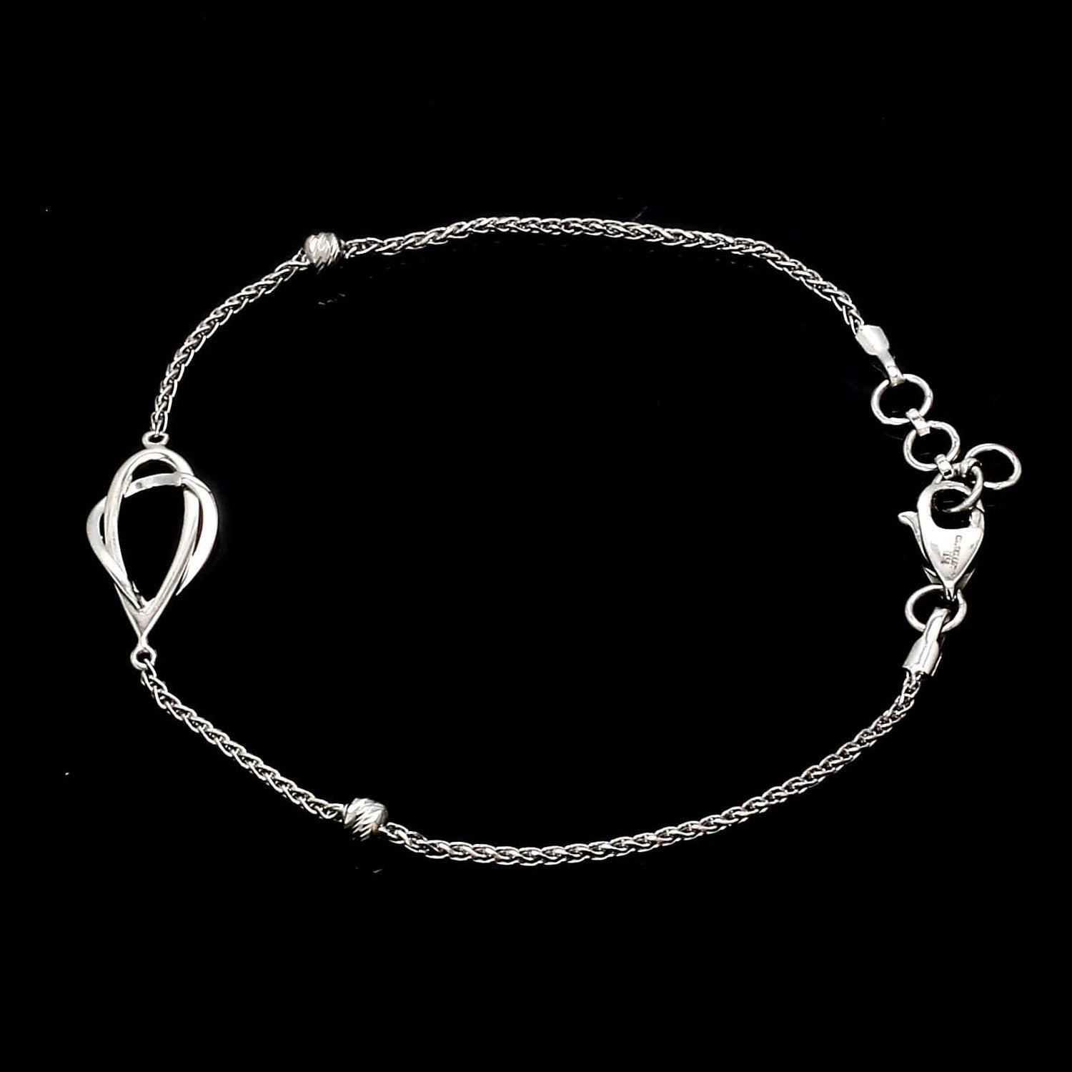Evara Platinum Light Weight Bracelet for Women JL PTB 830-PT
