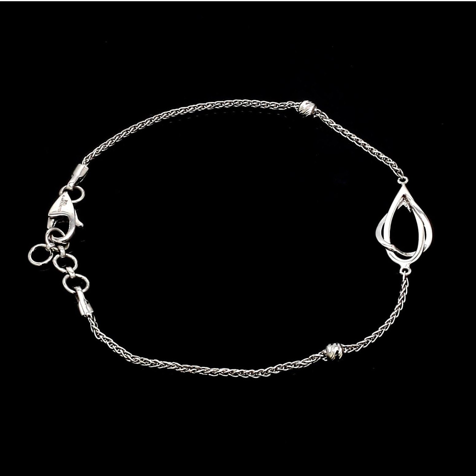 Evara Platinum Light Weight Bracelet for Women JL PTB 830-PT