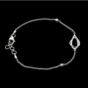 Evara Platinum Light Weight Bracelet for Women JL PTB 830-PT