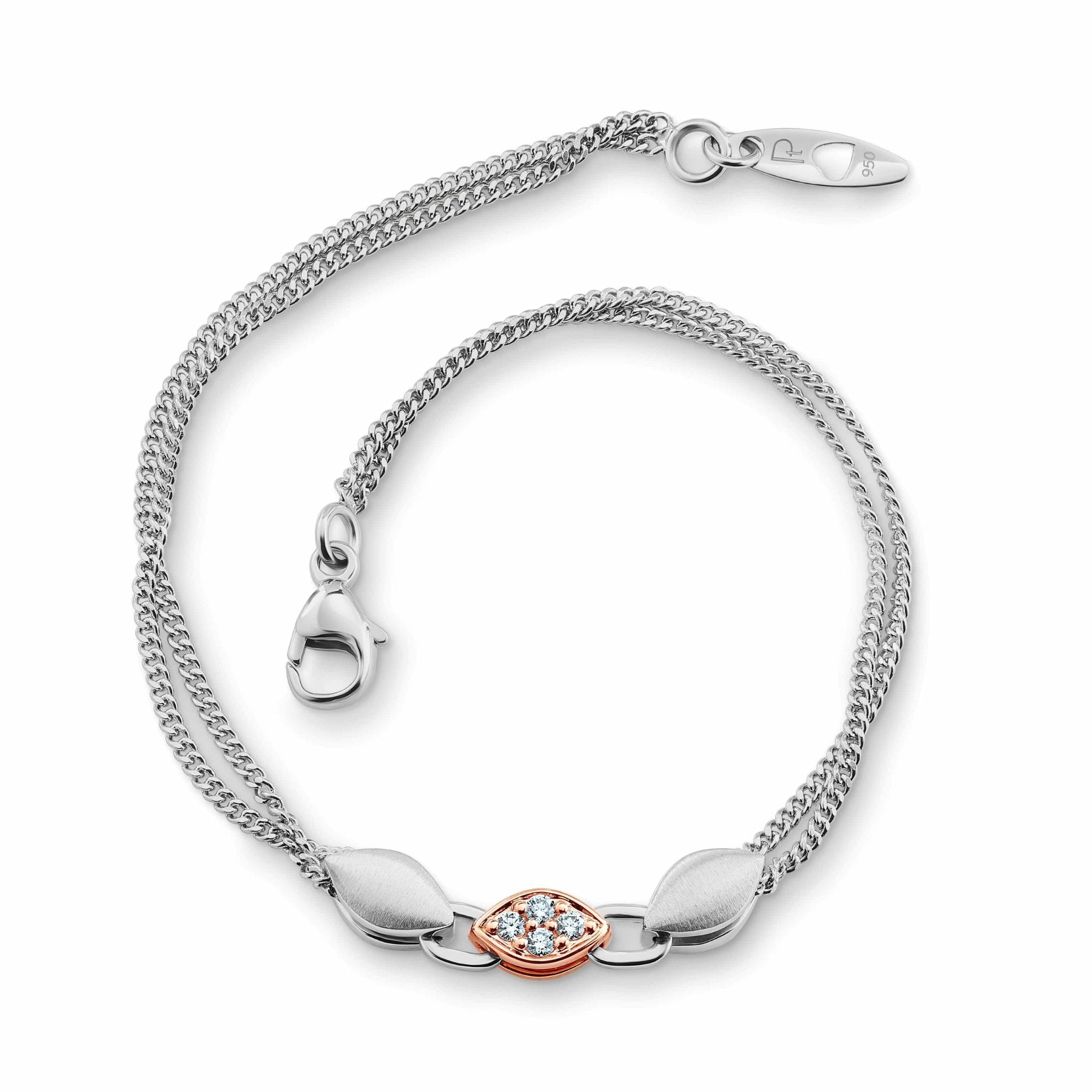Platinum evara bracelet deals