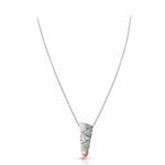Load image into Gallery viewer, Evara Platinum Rose Gold Diamond Pendant Chain for Women JL PT P 338   Jewelove.US
