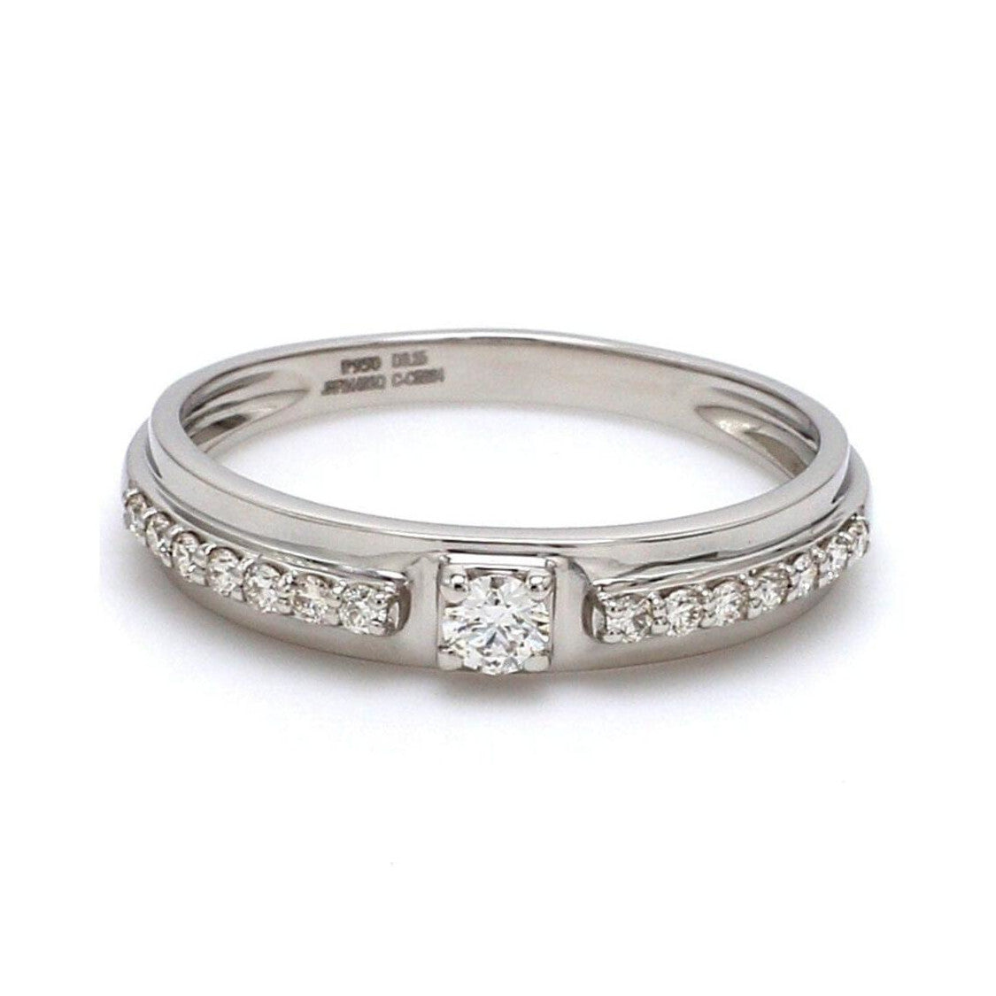 Harmony Platinum Couple Rings with Diamonds JL PT 530