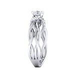 Load image into Gallery viewer, High Design Solitaire Engagement Ring with a Twist JL PT 515
