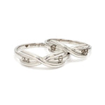 Load image into Gallery viewer, Infinity Plain Platinum Ring for Men JL PT 459
