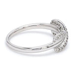 Load image into Gallery viewer, Infinity Platinum Ring with Diamonds for Women JL PT 460
