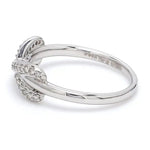 Load image into Gallery viewer, Infinity Platinum Ring with Diamonds for Women JL PT 460
