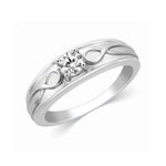 Load image into Gallery viewer, 1.50-Carat Lab Grown Solitaire Infinity Ring for Men in Platinum JL PT LG G 444-C
